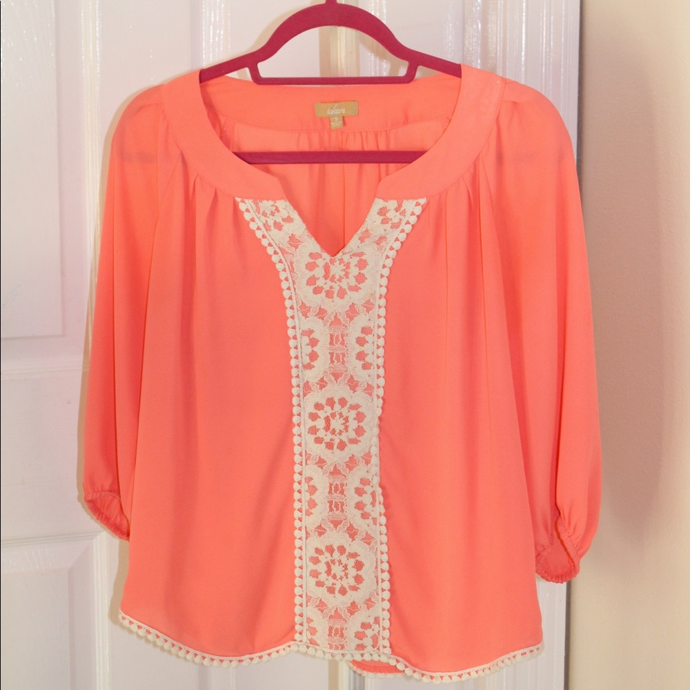 Cute beachy polyester top